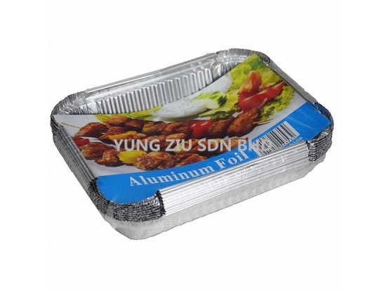 (10P/SET)220*160*55MM10PCS PLATE ALUMINUM FOIL